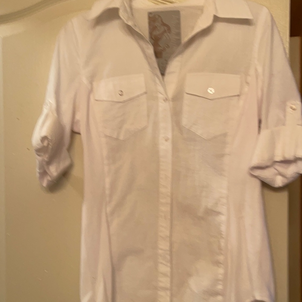 White blouse.